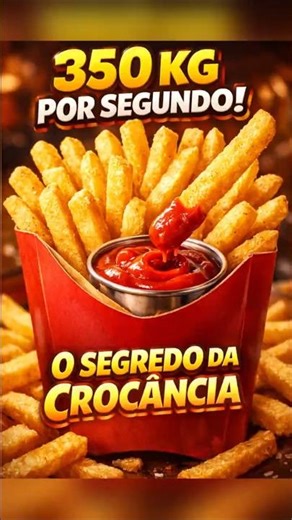 350 KG POR SEGUNDO! 🤯 O Segredo da Batata Frita Perfeita