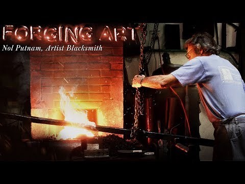 Forging Art-Nol Putnam, Artist Blacksmith Trailer Jan 2019