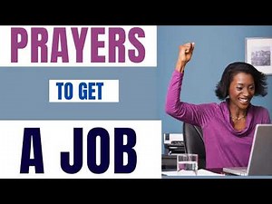 Prayer to get a job offer