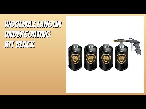 REVIEW (2026): Woolwax Lanolin Undercoating Kit Black. Features