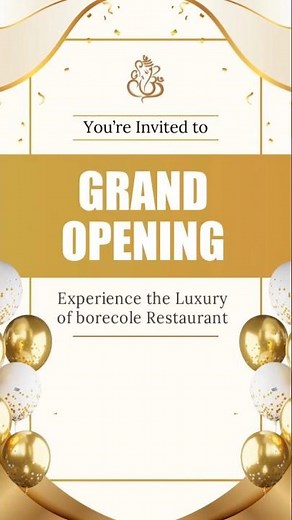 Grand Opening Invitation Video for Business | Store Launch Digital Invite #grandopening