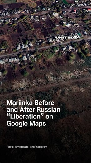 UNITED24Media on Instagram: "In his recent video, @savagesage_eng showcased how the Google Maps ‚time machine‘ feature works. He highlighted how it reveals the striking difference in the appearance of Ukrainian cities before and after the start of the Russian full-scale invasion."