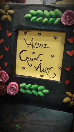 Easy DIY Photo Frame | Best Out of Waste | Anjali’s Creative Diary✨