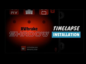 RVibrake Shadow Install Timelapse (no stopping and starting)