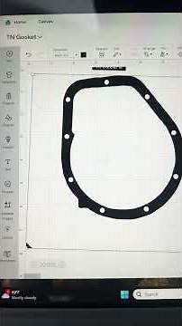 Make perfect gaskets at home, easily with a Cricut machine #automobile #cricut #tools #fabrication