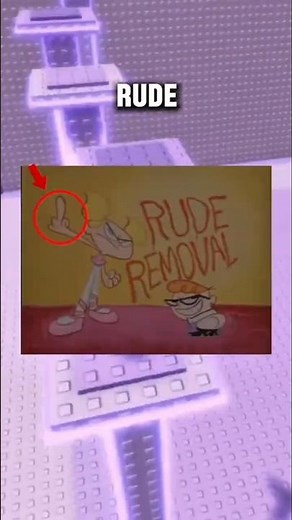 Dexter's Laboratory BANNED Episode 🤬 #shorts #cartoon #roblox