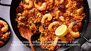 Paella recipe