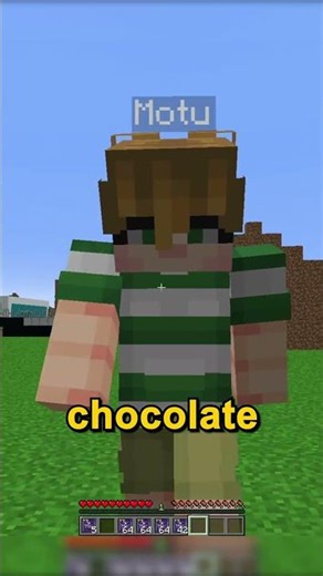 Free Chocolates to Kids In Basu City MINECRAFT! #minecraftshorts #minecraft