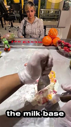 The cleanest Ice Cream Rolls you'll see today 🥰