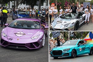 Inside the Yiannimize Grand Tour - where petrolheads pay £14,000 for a week of VIP partying from Marbella to London