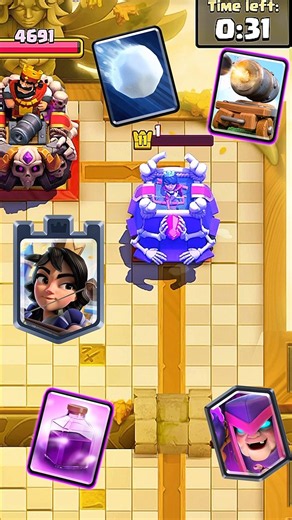 1 hp tutorial 🔥 part 71 💥 #clashroyale #gaming #supercell