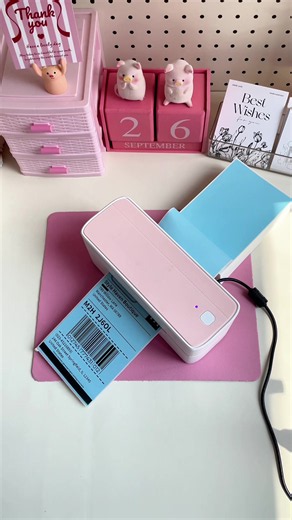 Print logos, price tags, shipping labels & anything you need!🎀✨💡 🔍Phomemo 241BT label printer ✅Baking, candles, custom packaging ✅Small business must have ✅No ink needed, easy to use #phomemo #labelprinter #smallbusinessowner #usa #packing