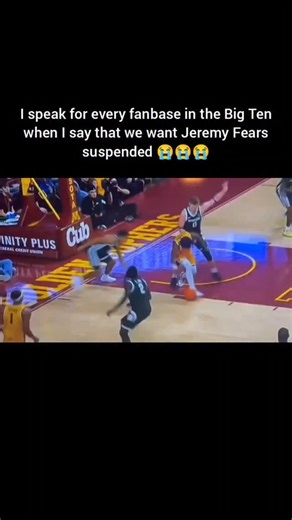 Tuxido on Instagram: "Jeremy Fears Jr. is making headlines for all the wrong reasons. The Michigan State star guard has been caught in multiple dirty plays over the last two games—tripping opponents, throwing elbows, and even delivering a shocking low blow kick to a Minnesota player's groin that earned him a technical foul in their 76-73 loss.Compilations show at least 6 blatant incidents, including attempts to injure players against Michigan and Minnesota. Coach Tom Izzo called him out post-gam