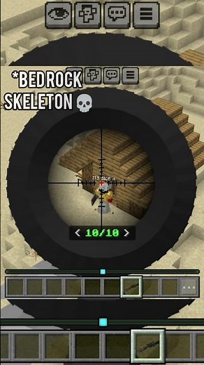 Java skeleton vs Bedrock skeleton 💀