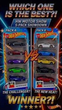 Hw motor show 5-pack😍 which one do you like? #hotwheels
