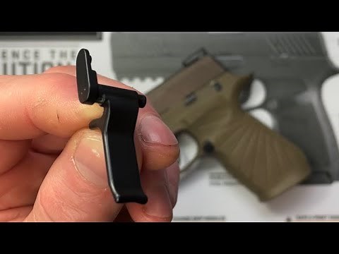 Apex trigger install video for the SIG Sauer P320