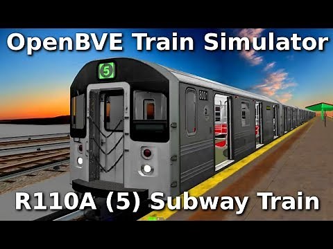 OpenBVE ►5 Train to Eastchester-Dyre Avenue◀ (R110A)