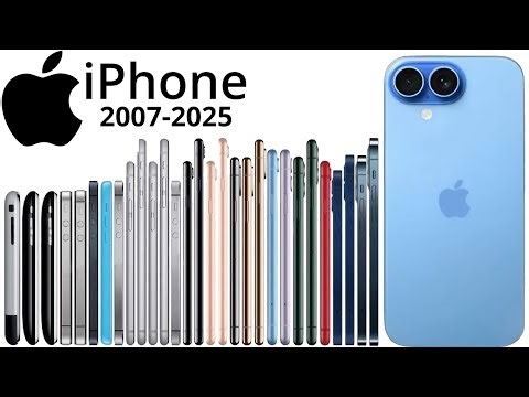 iPhone Evolution: 2007 to 2025 – You Won’t Believe the Changes!