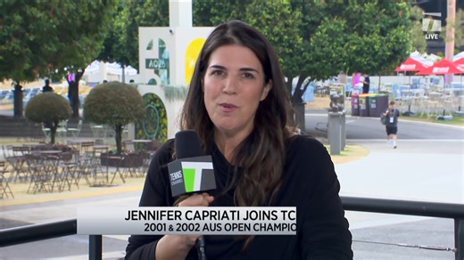 Jennifer Capriati is BACK 🤩 The 2x #AusOpen champ reflects on her 2002 title run, Olympic gold, and ushering in an era of power tennis 💥 | Tennis Channel