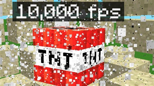 What Minecraft looks like in super slow motion