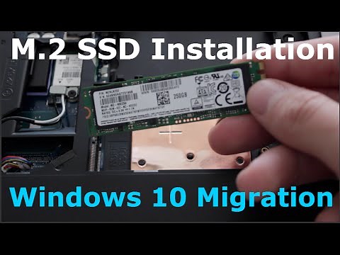 Alienware M.2 SSD Installation & Windows 10 Migration