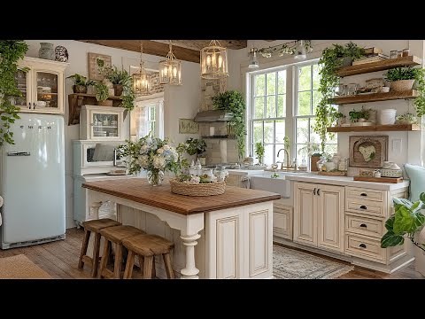 Grandma's Vintage Farmhouse Kitchen Renovation | Rustic Style & Modern Functionality Tips | PART 2