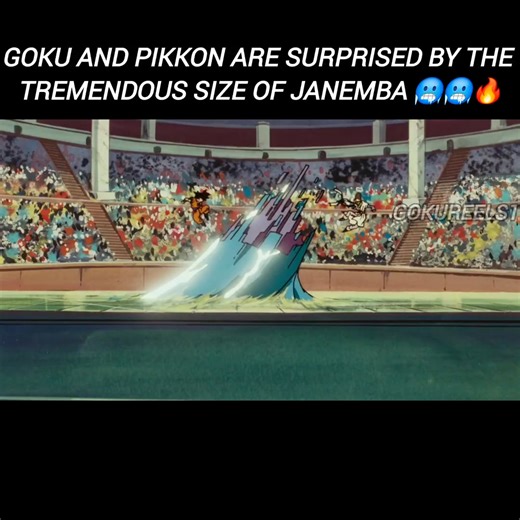 Goku and Pikkon are surprised by the Tremendous Size of Janemba | Gokureels1