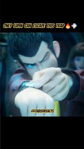 🔥 Lupin III: The First – Epic Laser Trap Scene! | Most INTENSE Moments! 💥 #lupin3 #animeclips