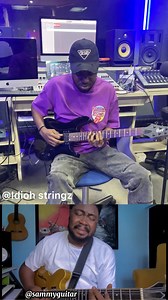 Little Freestyle on this amazing hymn with my oga Sammy Guitar🙏🏿 | Idioh Stringz