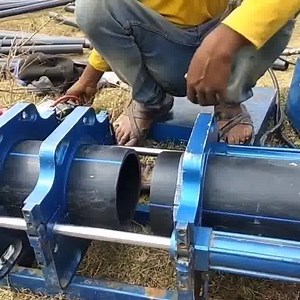 High definition poly pipe joining work moment | Kitchen Craft & DIY