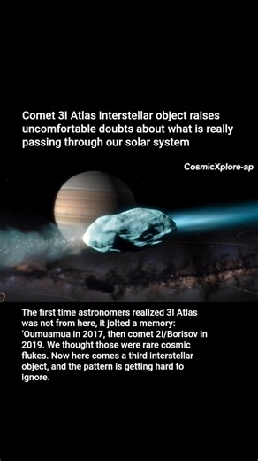 A Third Interstellar Object Just Entered Our Solar System 😨☄️