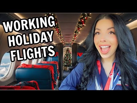 Flight Attendant Life - WORKING HOLIDAY FLIGHTS, RIDING UBL, + LIFE UPDATE ✈️🌎