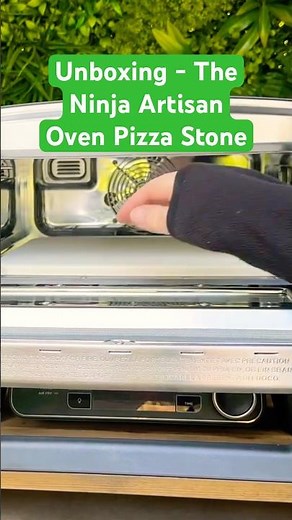 Unboxing the Pizza Stone of The Ninja Artisan Pizza Oven 🍕🔥