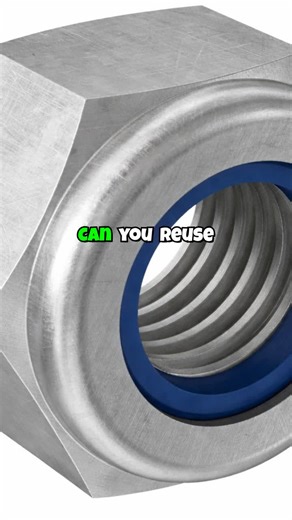 In this video, we explore whether you can reuse a nyloc nut. It's possible—but only if the nylon insert still grips! A quick and easy test is to run the nut on by hand; you should feel steady resistance before it clamps. If it spins on with little to no resistance, the locking feature is compromised. Heat, chemicals, and repeated assembly can all degrade the nylon insert over time. If the nyloc nut feels like a plain nut, it's time for a replacement. Watch and learn how to check your nyloc nuts 