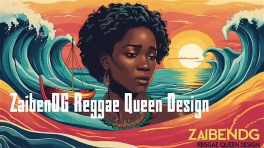 ZaibenDG Reggae Queen Design 4 GUÈDJ