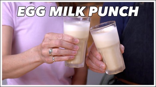1900 Egg Milk Punch Recipe - Cocktails After Dark