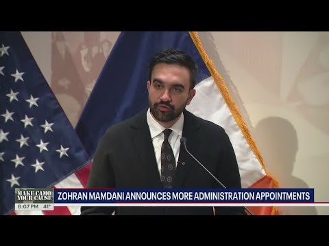Mayor-elect Zoran Mamdani unveils first key appointments at City Hall