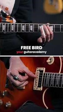 Free Bird - Lynyrd Skynyrd #guitarlessons