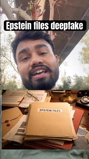 Jeffrey Epstein files deepfake.#epsteinfiles