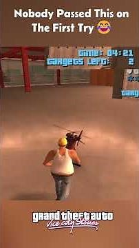 Nobody Passed This on the First Try 😂 | GTA Vice City Demolition Man #shorts
