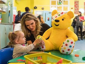 Nadine Coyle joins forces with Children In Need for play campaign