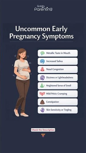Uncommon Early Pregnancy Symptoms You Must Know | Very Early Pregnancy Symptoms