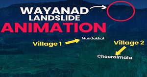 Wayanad Landslide Animation Video | Watch How The Deadly Landslide Unfolded
