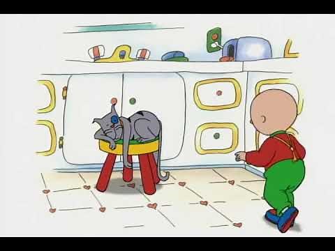 Caillou S01E10 : Caillou fait des biscuits avec sous titres francais