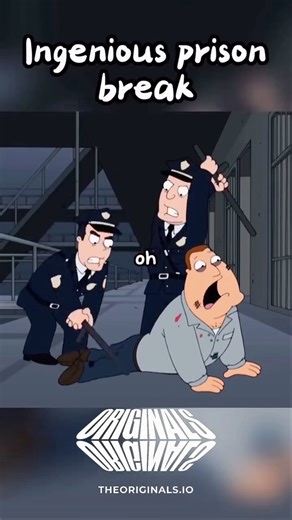 Loop Frame on Instagram: "(Season15, Episode5) Episode: Shawshank Re-Election Show: Family Guy In a hilariously overblown cutaway parody of *The Shawshank Redemption*, Peter imagines Quahog as a prison where political campaigns are literal jailbreaks. Brian plays the hopeful candidate trapped behind bars, plotting speeches and debating policy with condescending guards, while Stewie crafts an elaborate escape plan involving spoons, laundry carts, and inexplicably dramatic monologues. The whole sc