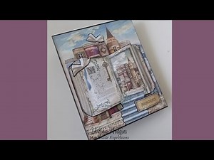 Vintage Library Interactive Album/ Stamperia, Vintage Library collection