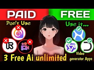 Top 3 free Ai video generator tool No limit - No watermark || khansa Ai Mentor