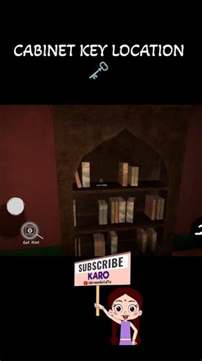 Cabinet Key location kamla game #gaming #shorts