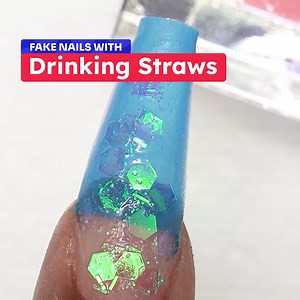 3.8K views · 3 comments |  Dive into DIY NAIL HACKS: Fake Nails with Drinking Straws?!" | Beautylicious by Jellysmack | Facebook