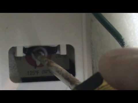 How to adjust the temperature of your electric hot water heater